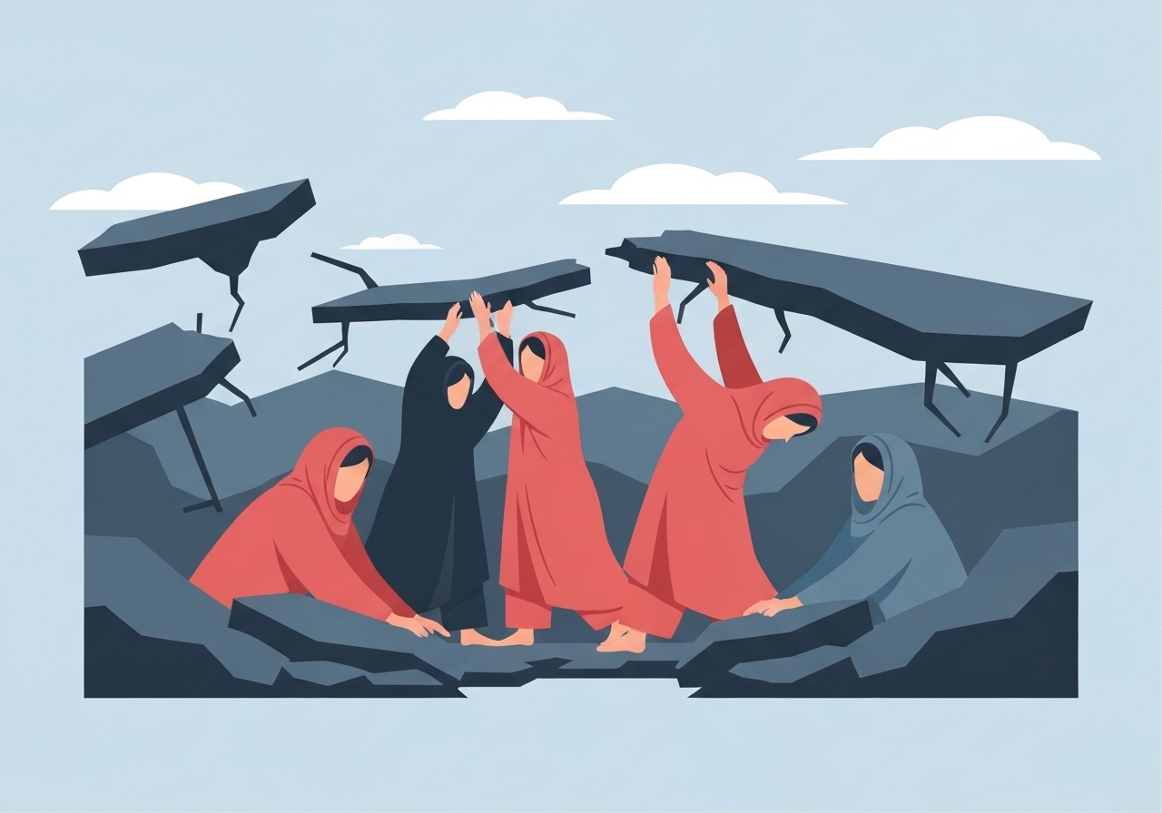 afghan-women-quake-rescue