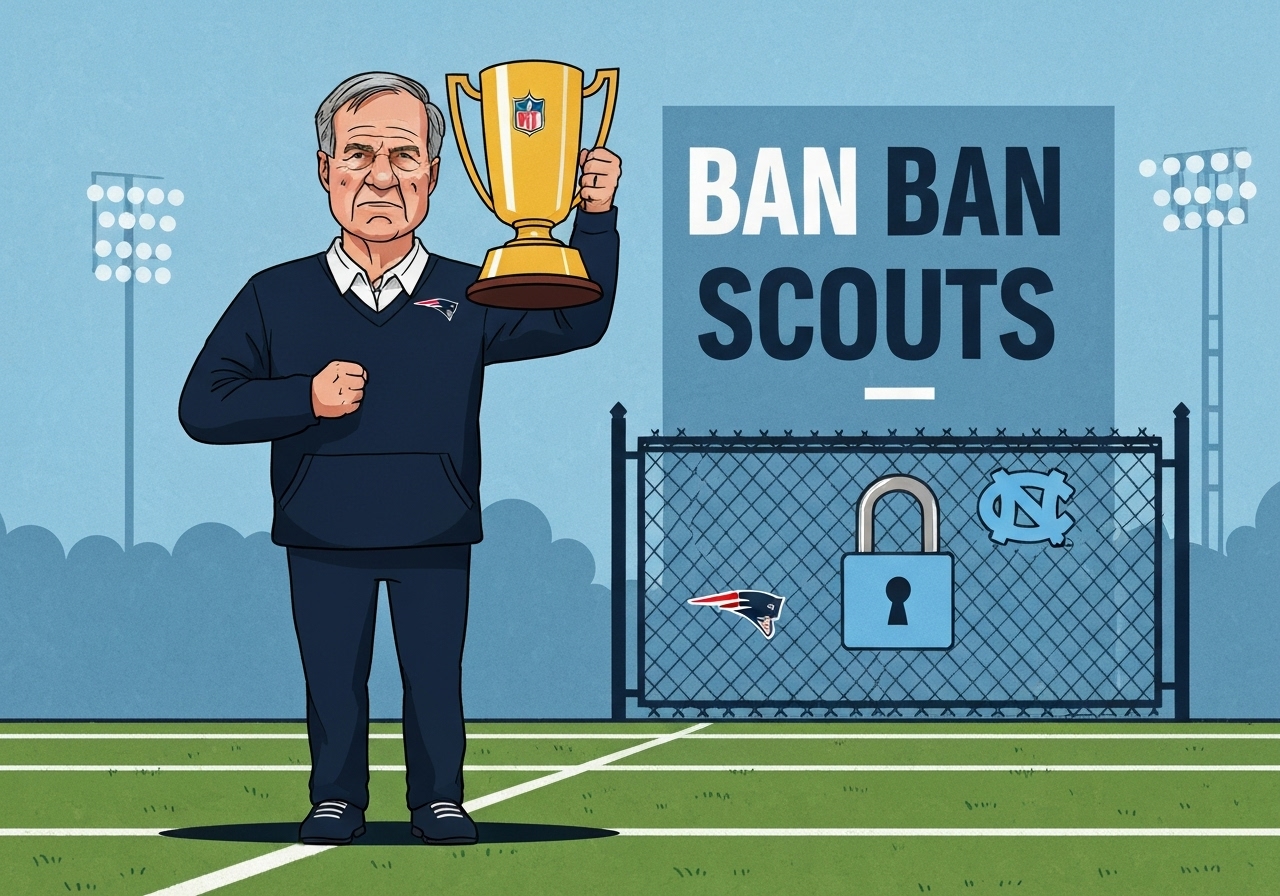 belichick-unc-scout-ban