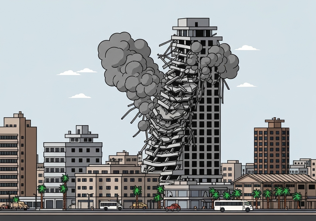 israel-gaza-high-rise-demolition