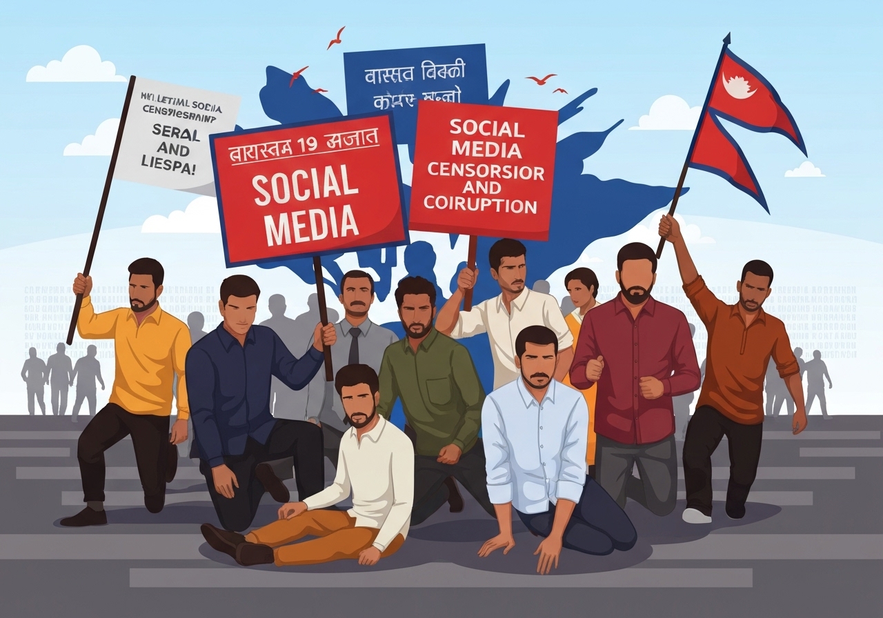 nepal-protests-social-media-ban
