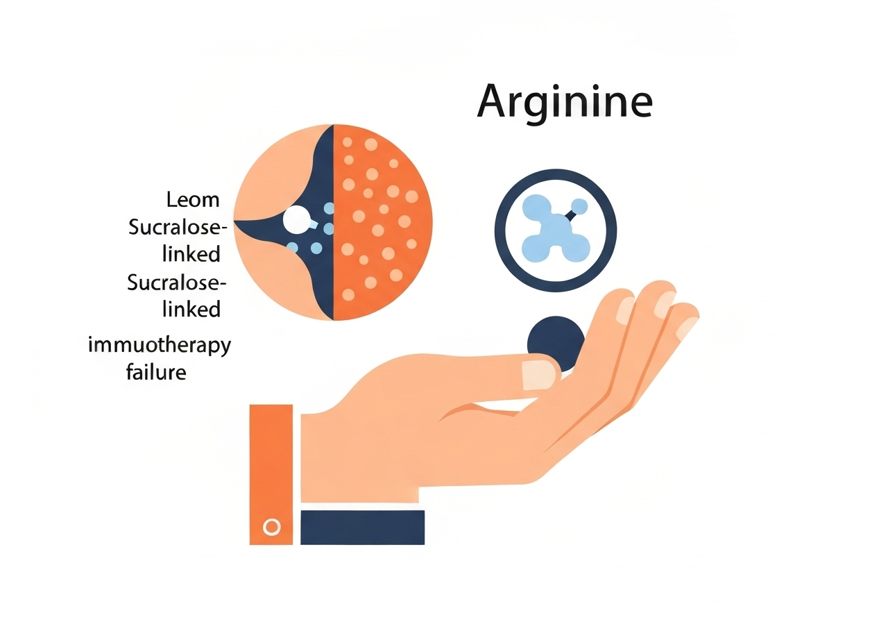 sucralose-arginine-immunotherapy