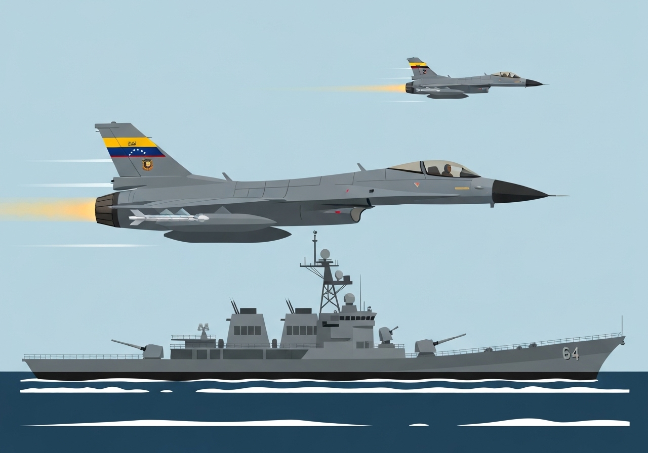 venezuelan-f16s-over-us-destroyer