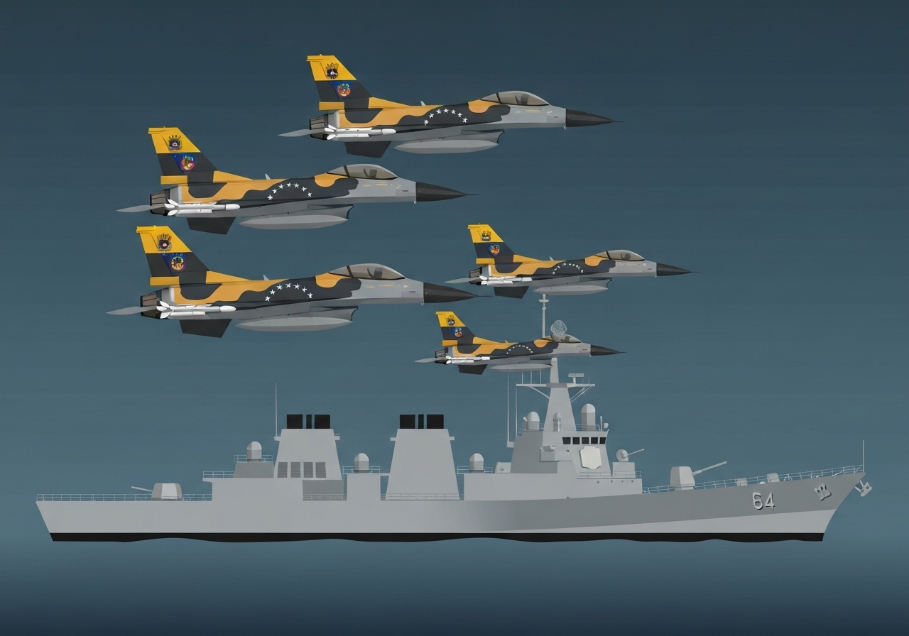 venezuelan-f16s-us-destroyer-1