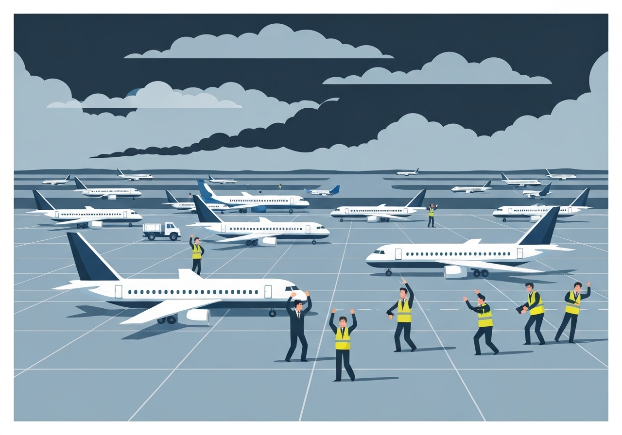 1000-flights-canceled-shutdown