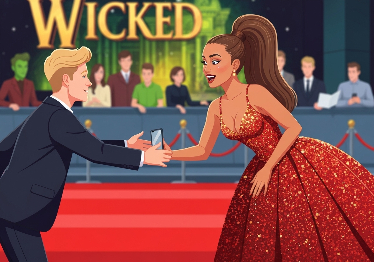 ariana-grande-wicked-red-carpet