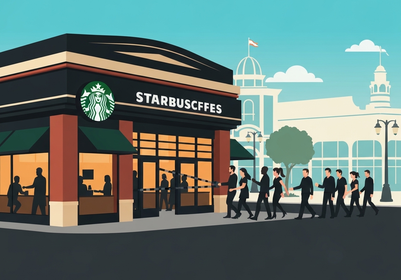 downtown-disney-starbucks-strike