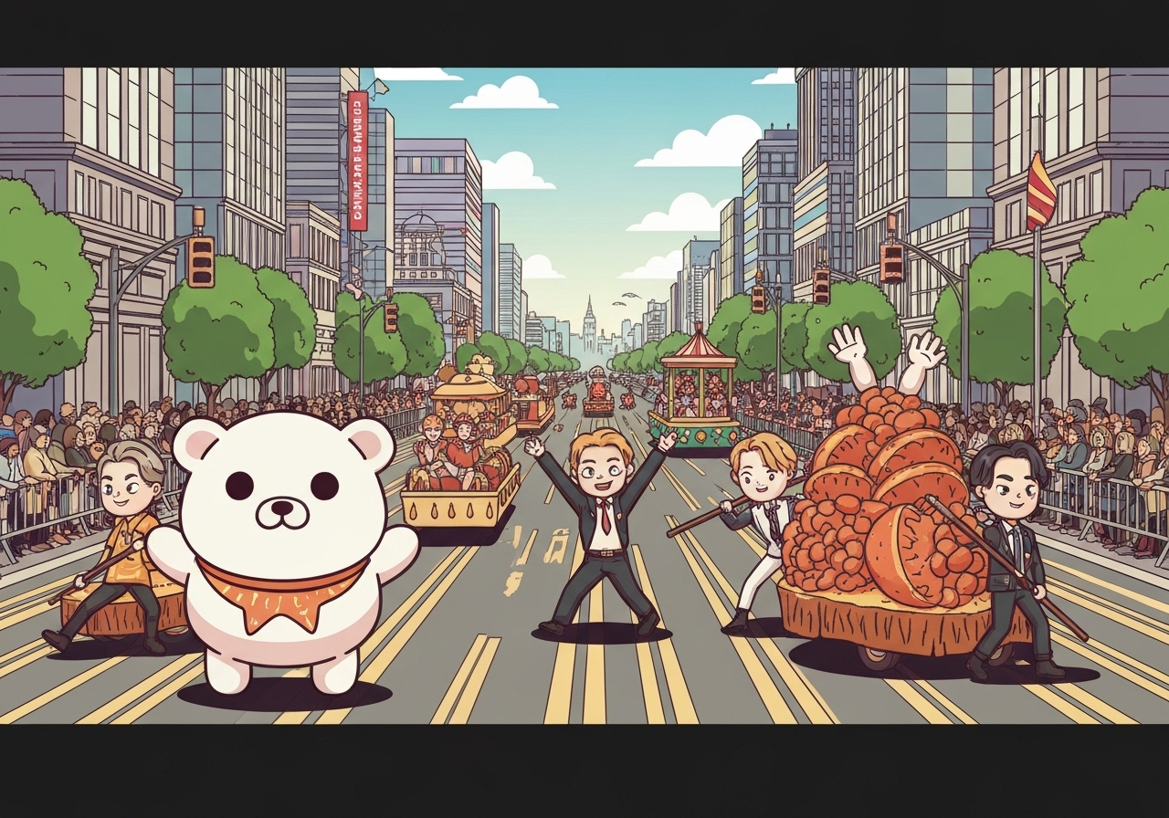 labubu-kpop-demon-hunters-parade