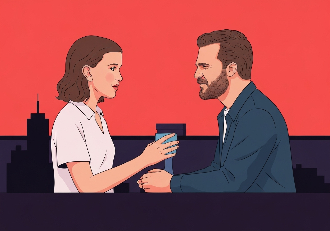 millie-david-reunite-premiere