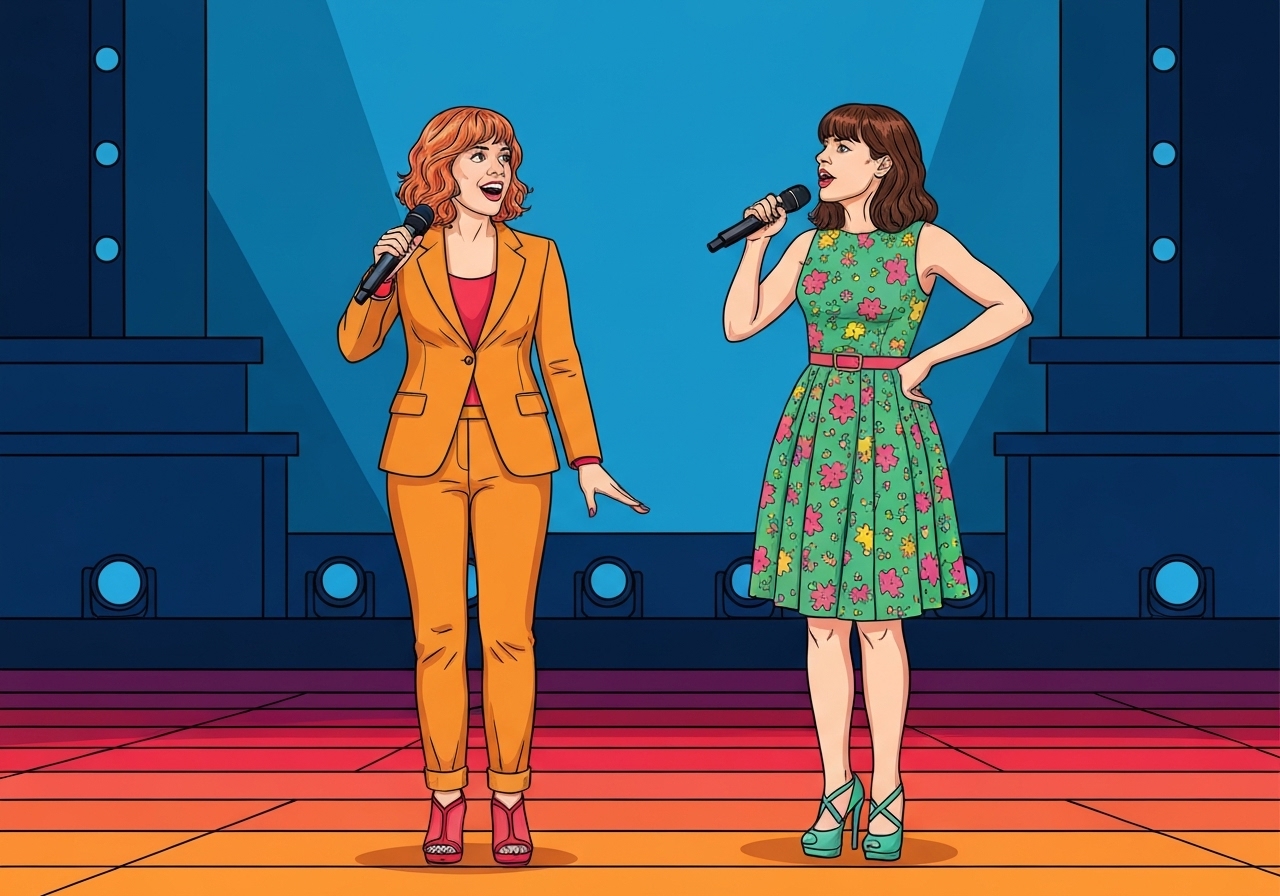 dakota-johnson-lily-allen-snl-madeline