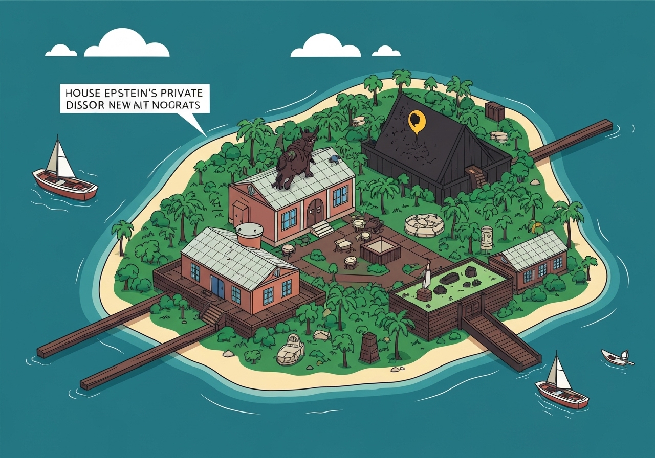 epstein-caribbean-island-photos