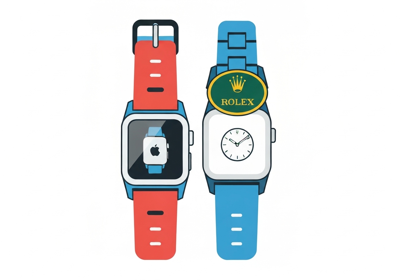 hide-apple-watch-under-rolex