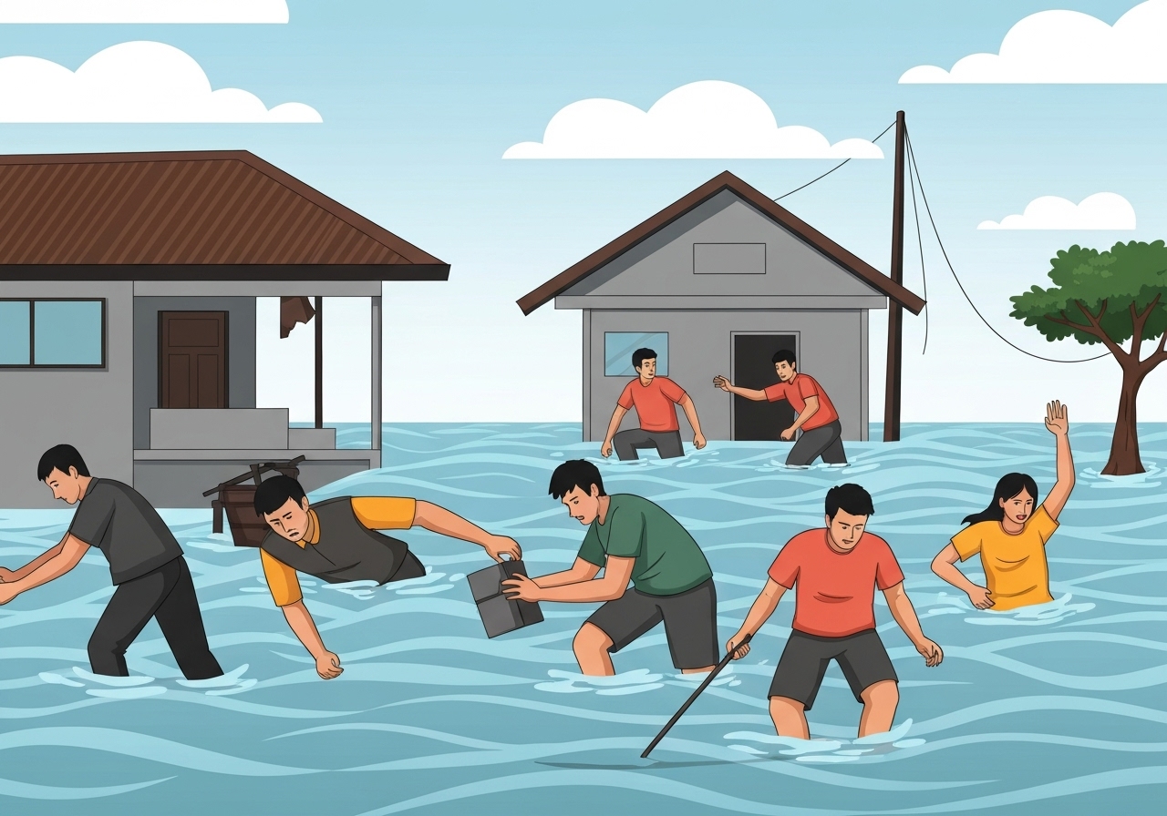 indonesia-flood-survivors