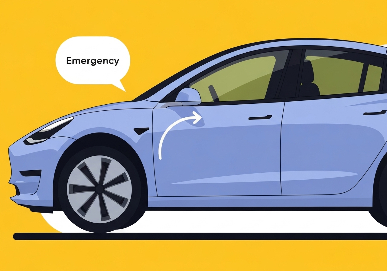 nhtsa-tesla-model-3-door-handles