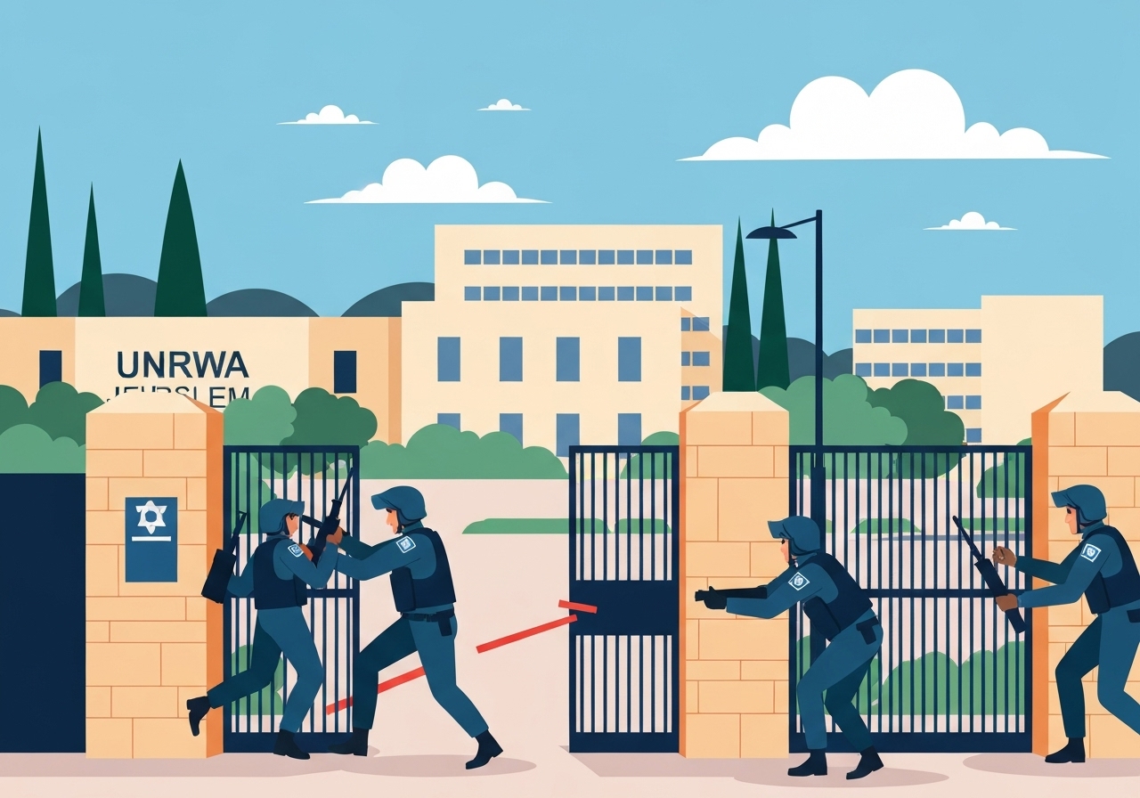 unrwa-police-jerusalem-entry