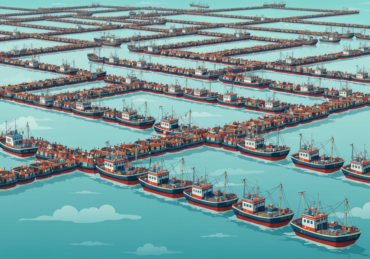 chinese-fishing-boats-sea-barriers