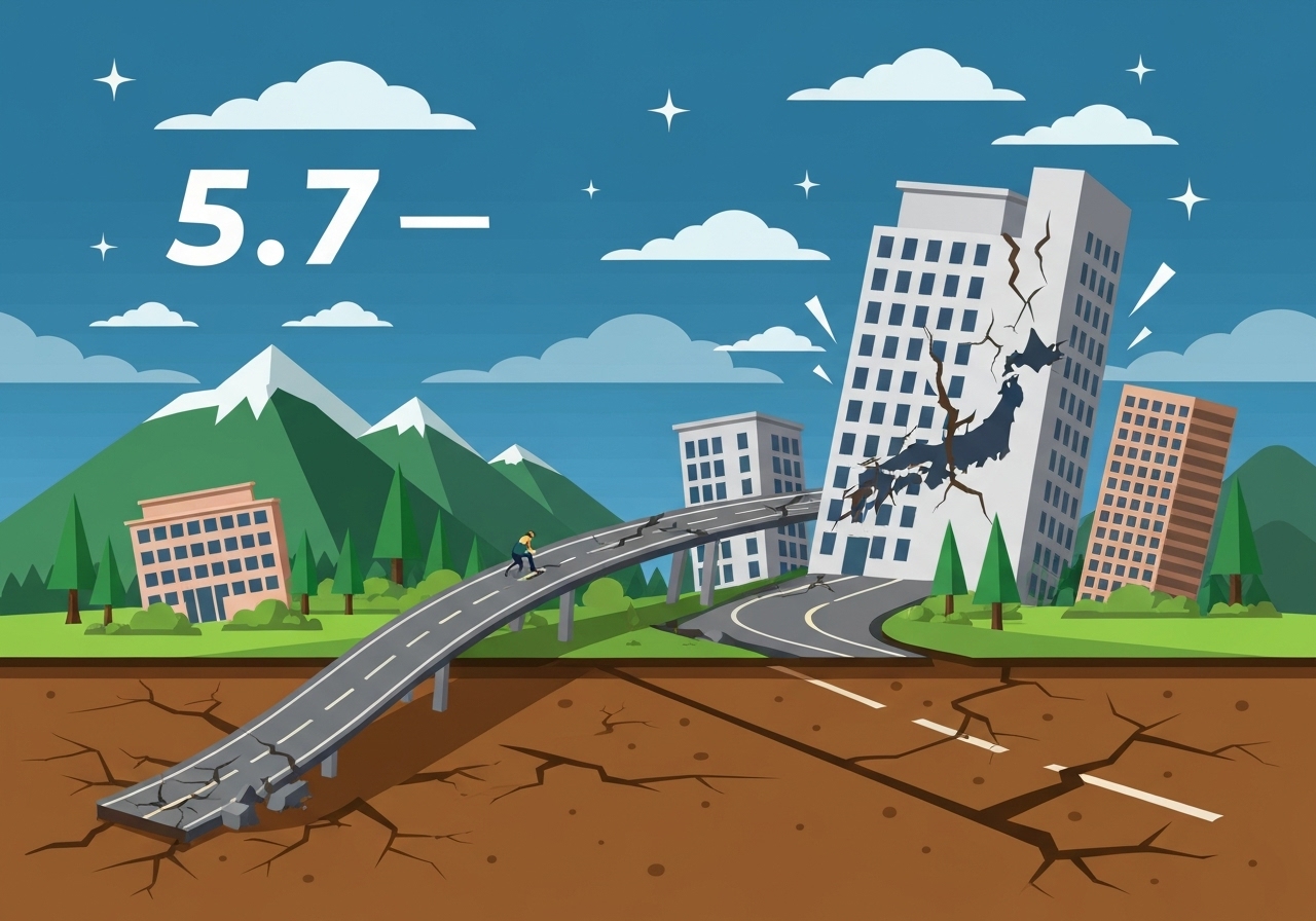 japan-5-7-magnitude-earthquake