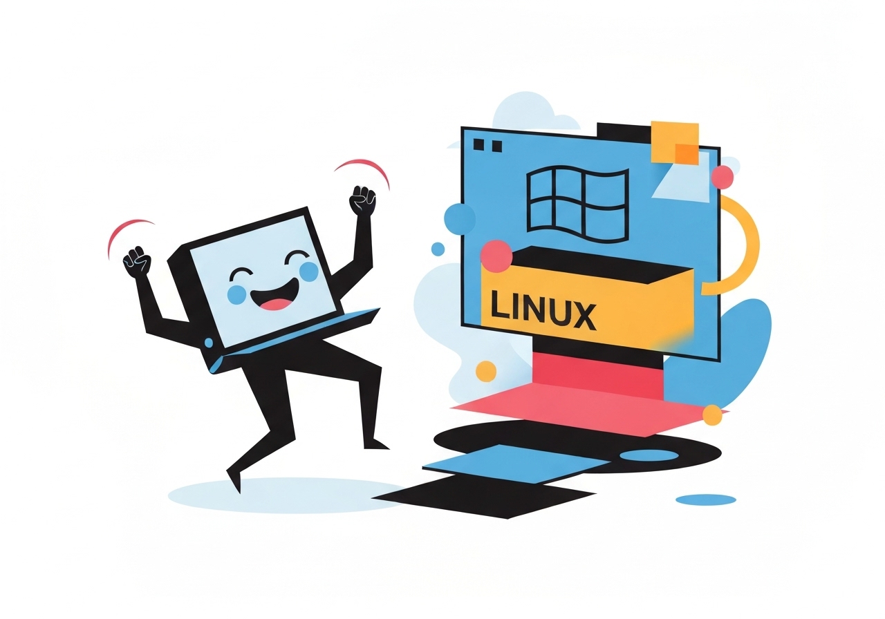 replaced-windows-with-linux