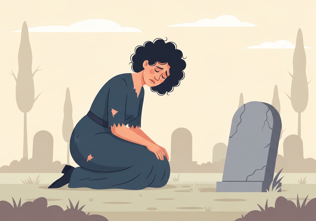 woman-slept-husbands-grave