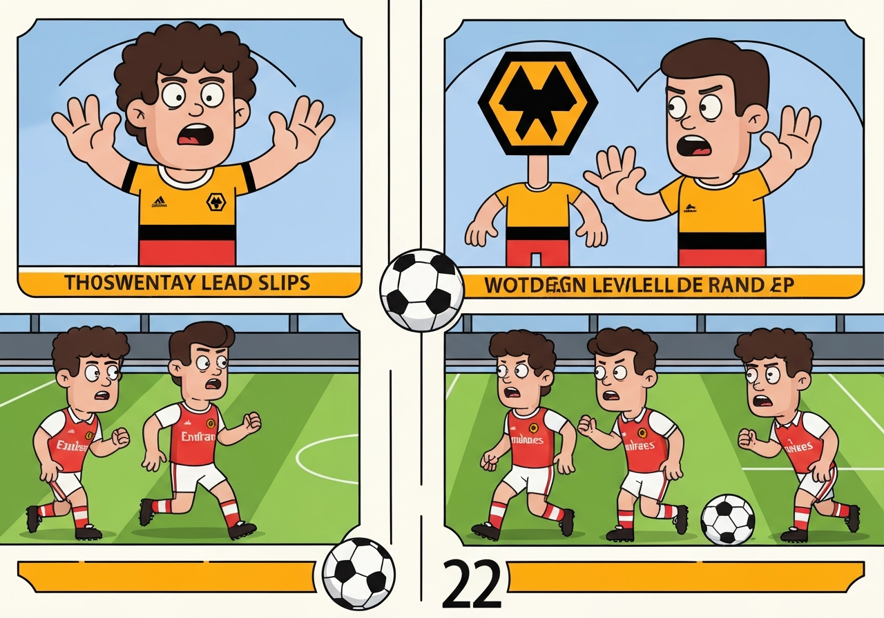 arsenal-title-slip-wolves-draw