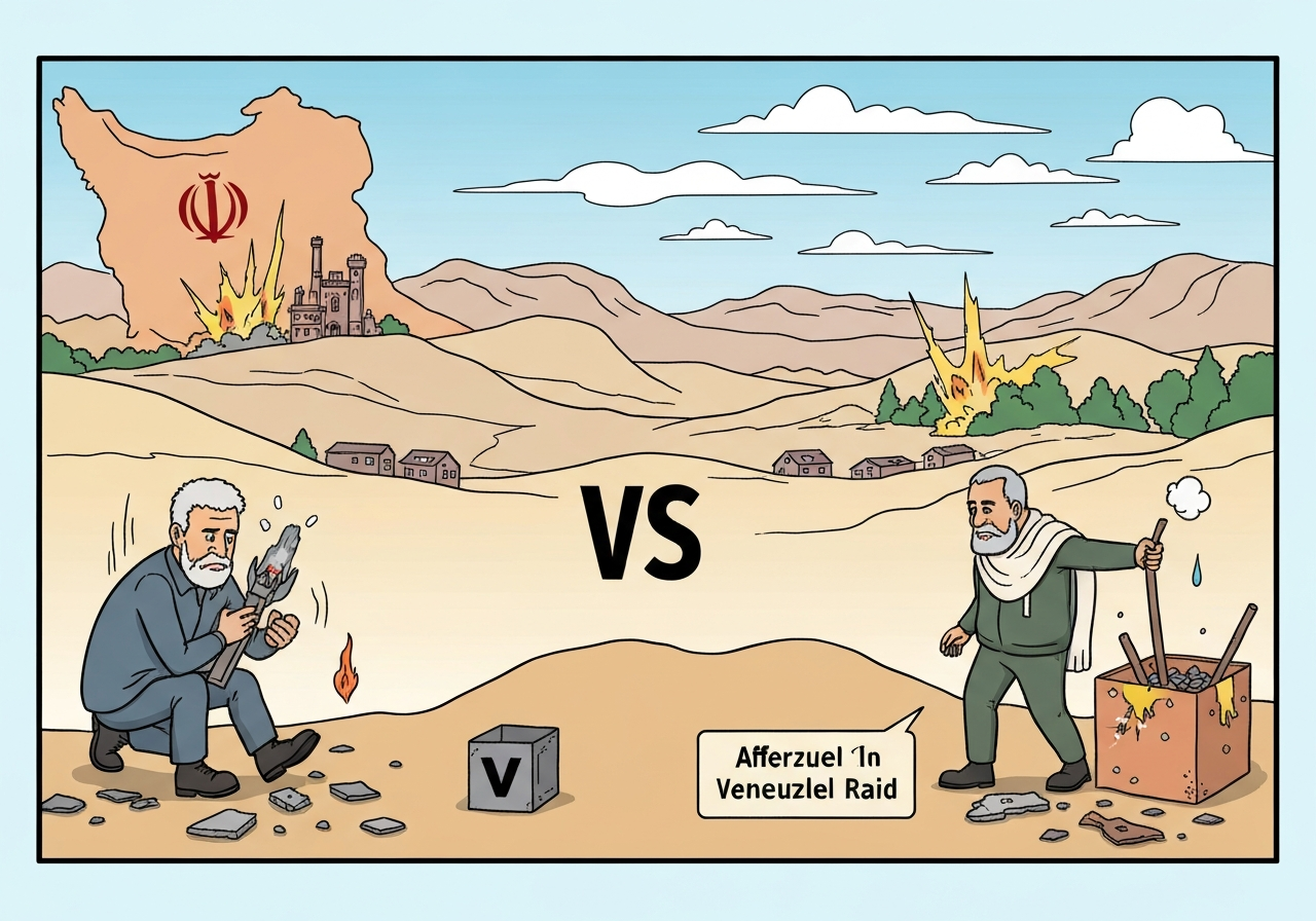 attack-iran-risk-vs-venezuela