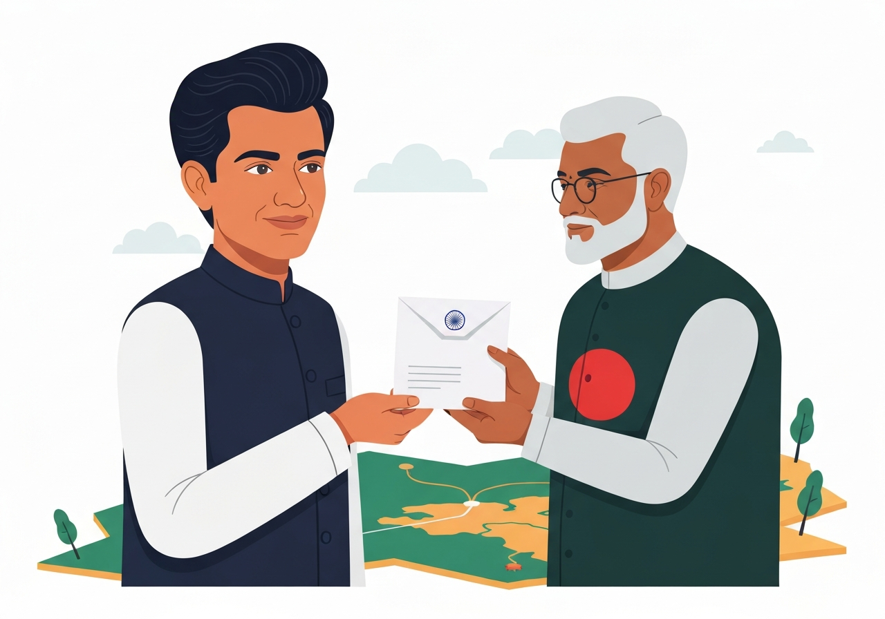 birla-tarique-rahman-modi-letter