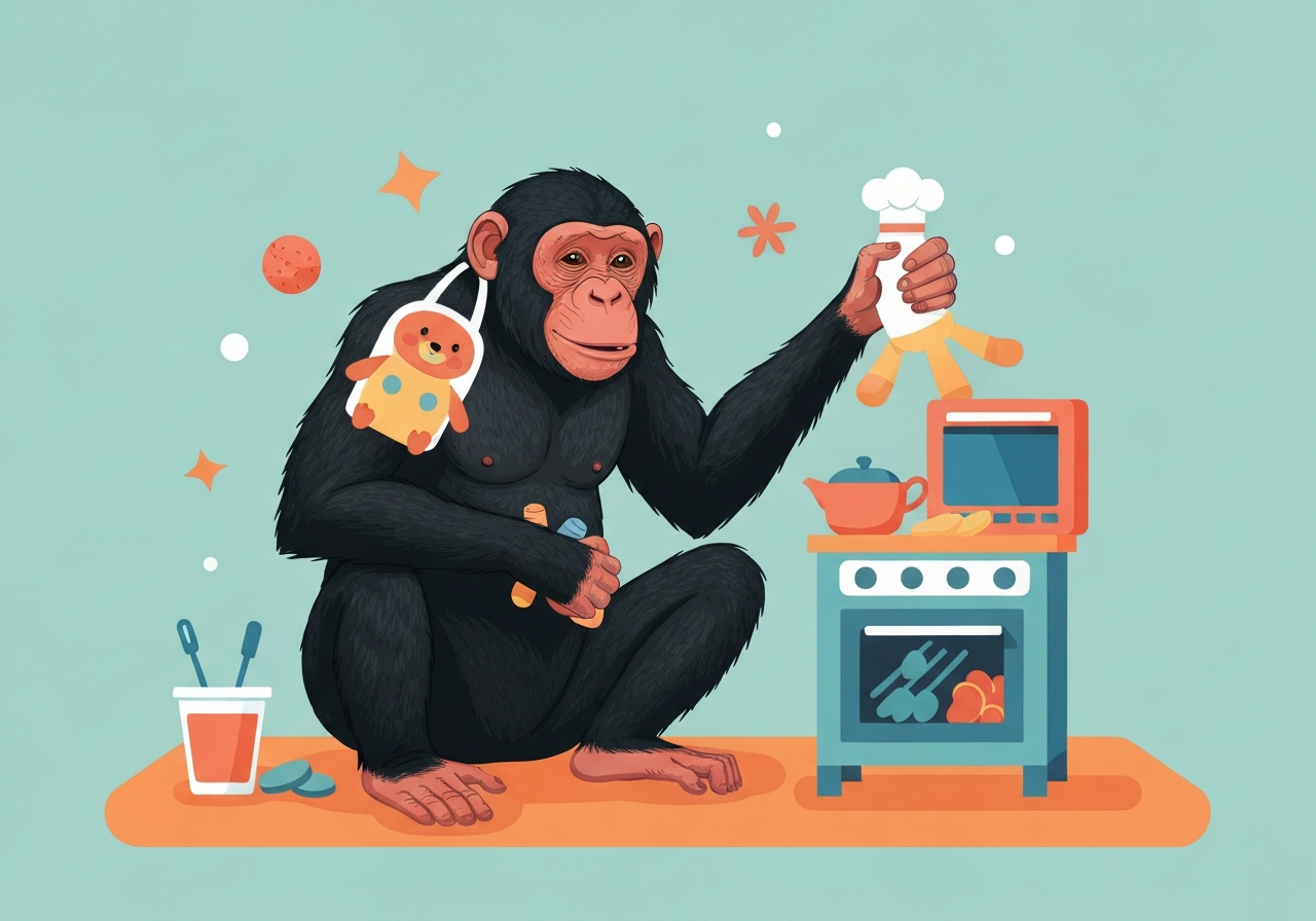 bonobo-pretend-play-kanzi