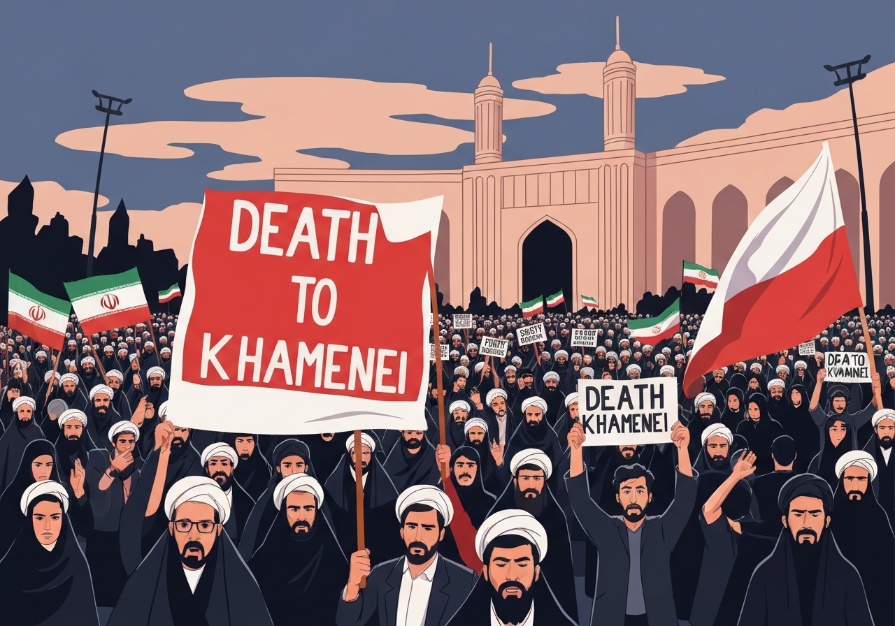death-khamenei-chants-iran