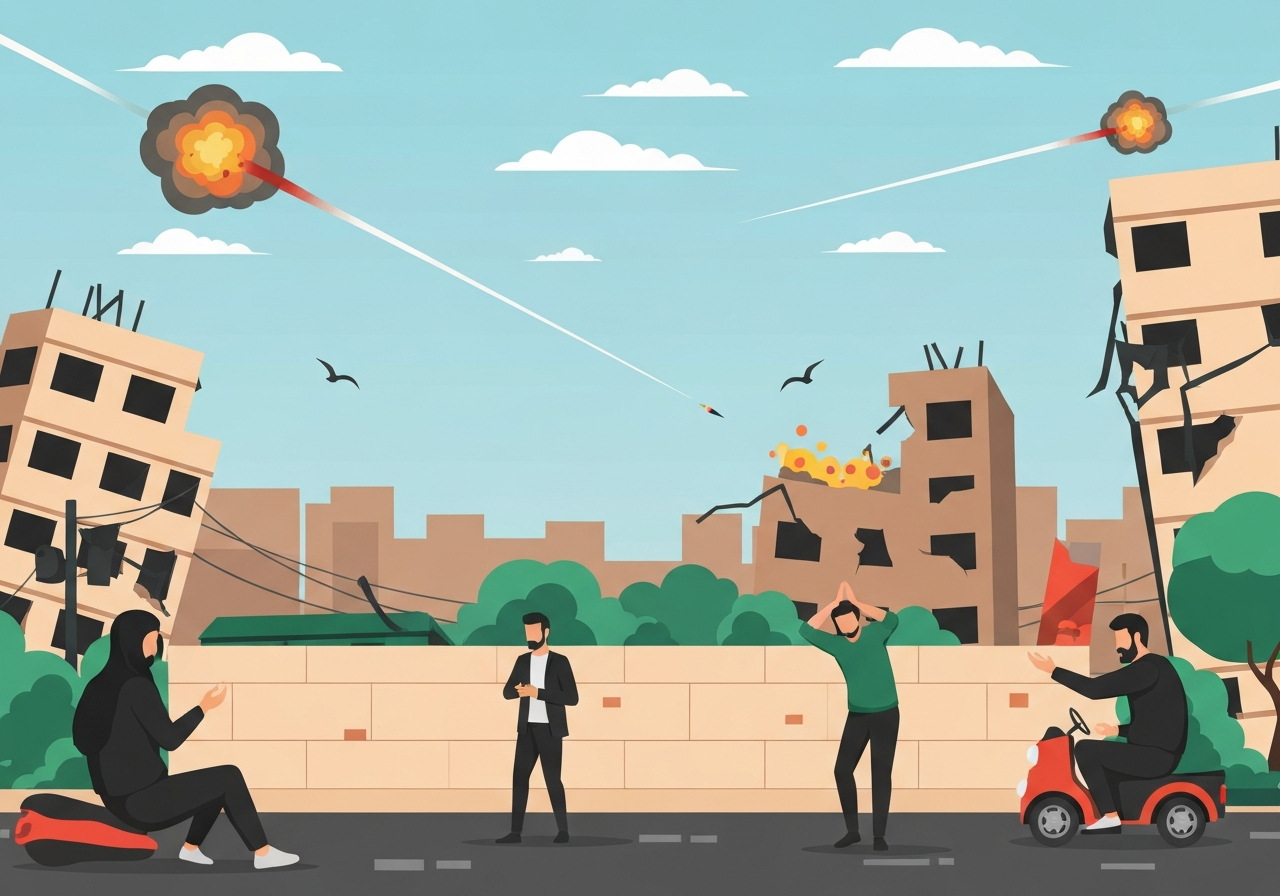 gaza-footage-israeli-strikes