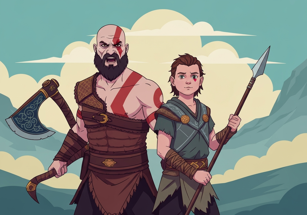god-of-war-kratos-atreus