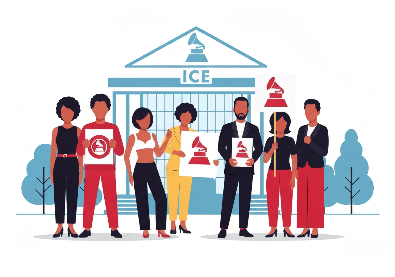 grammys-celebrity-ice-protest