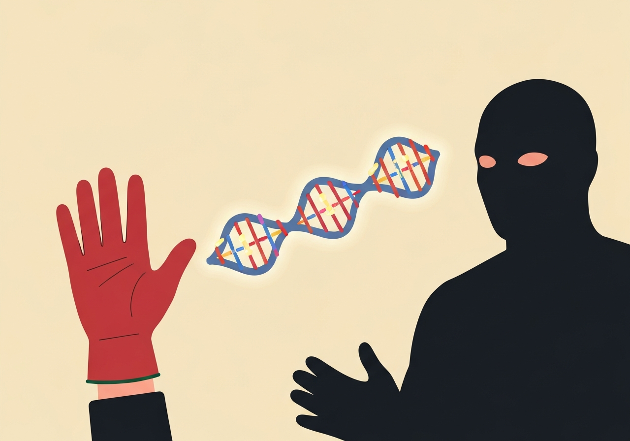 guthrie-glove-dna-match