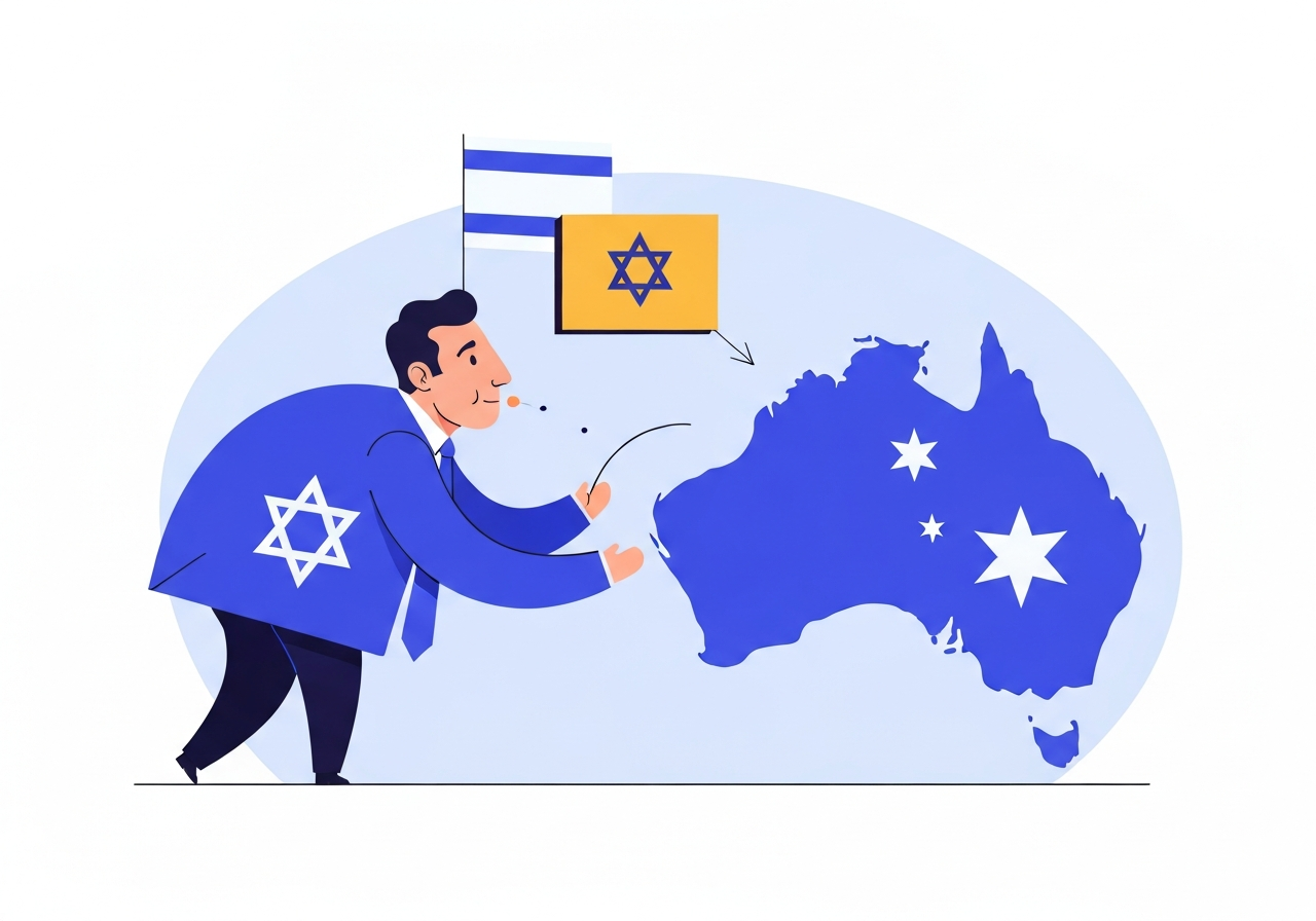 herzog-visit-australia-protests