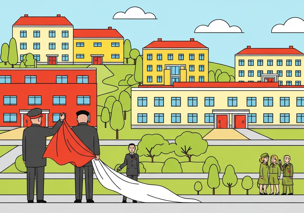 kim-pyongyang-housing-ukraine-families