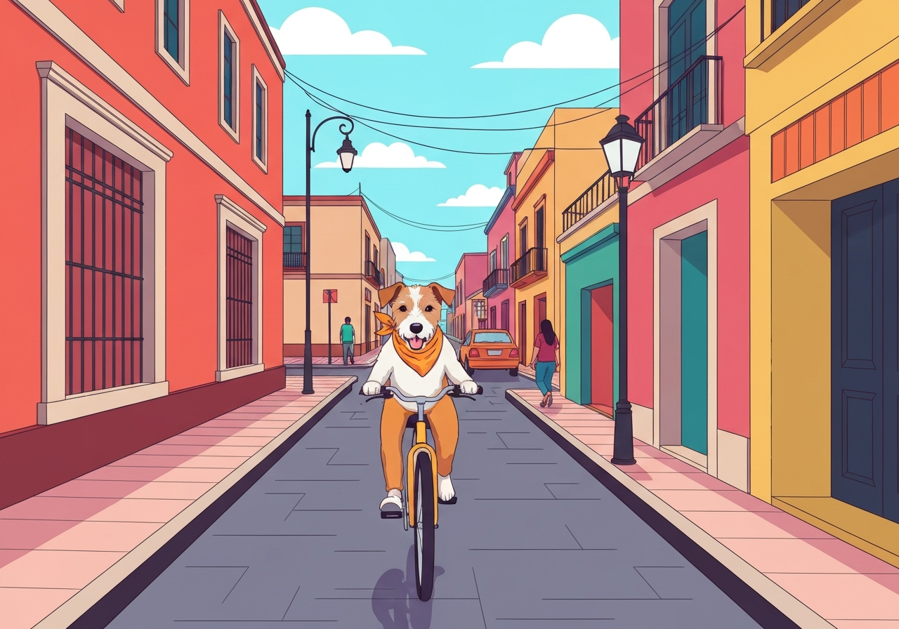 mexico-city-dog-on-bike