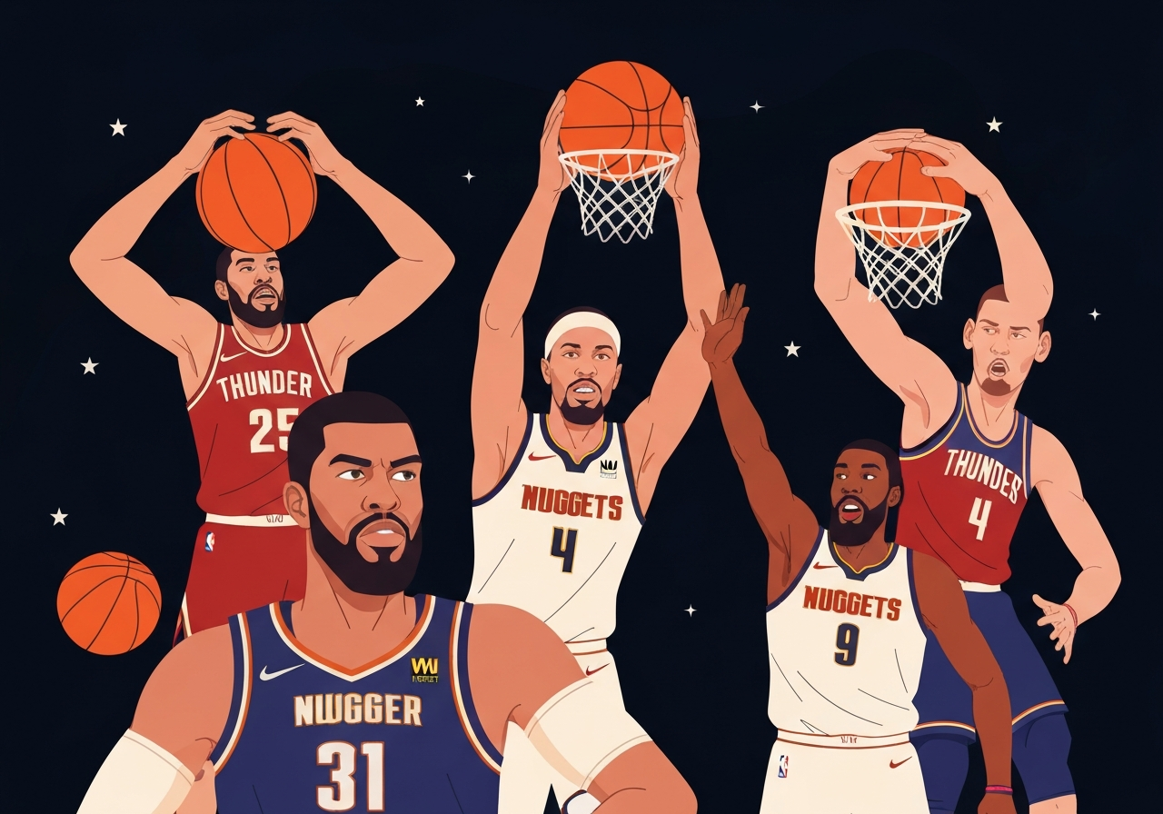 nuggets-thunder-pool-report