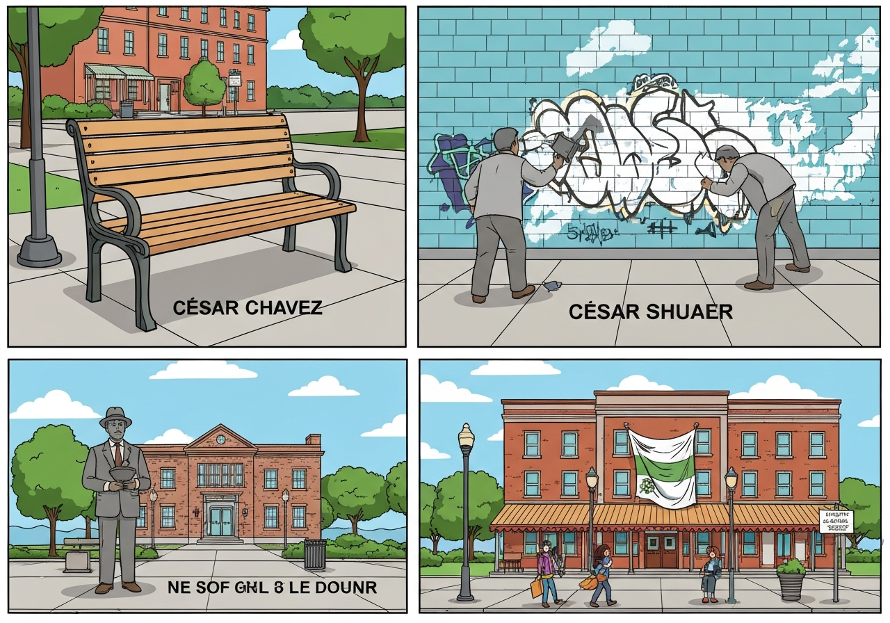 cesar-chavez-memorials-removed