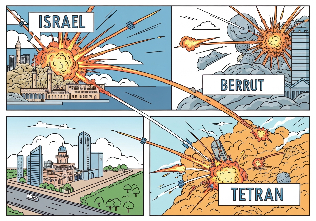 israel-beirut-tehran-iran-attacks