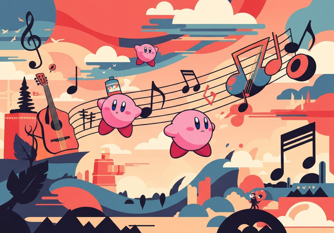 kirby-air-riders-music-making