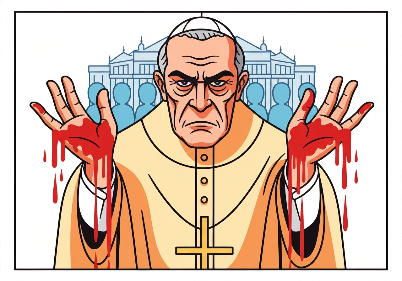 pope-rebuke-trump-hands-blood