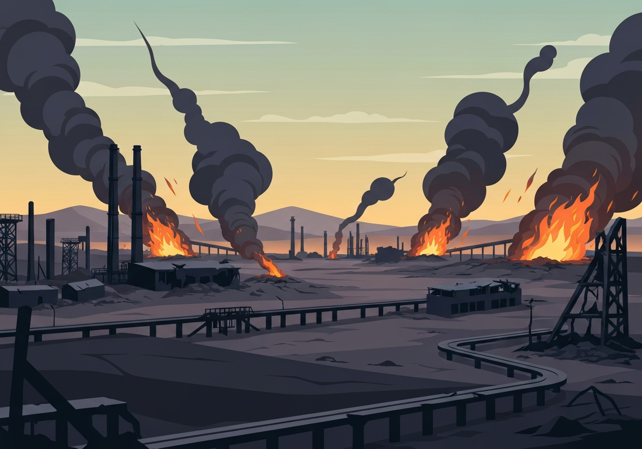 tehran-oil-depots-bombed