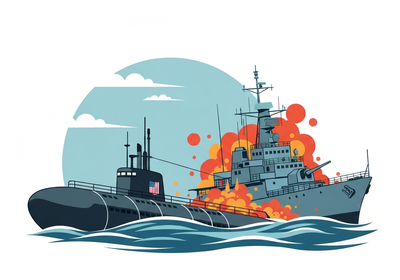 us-submarine-sinks-iranian-warship