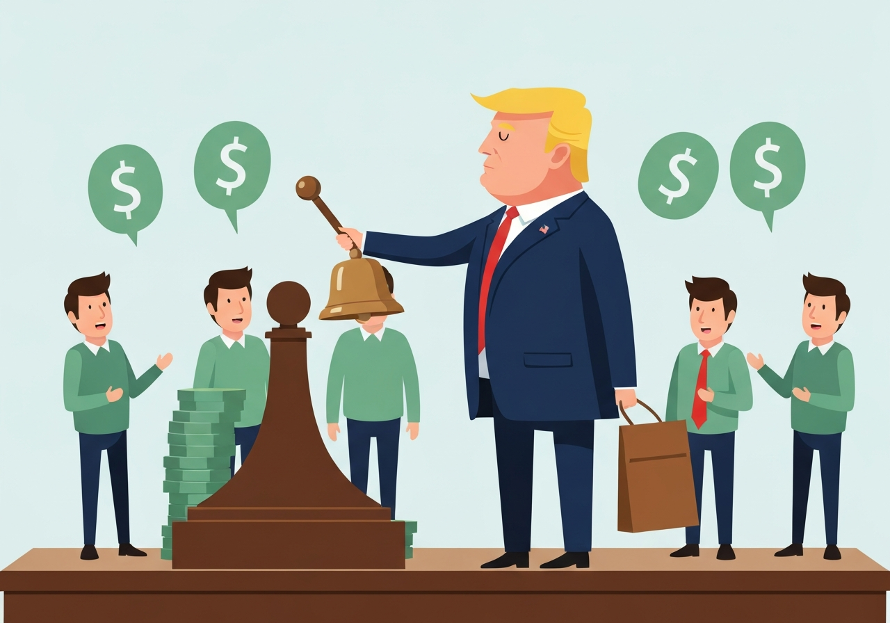trump-wall-street-opening-bells