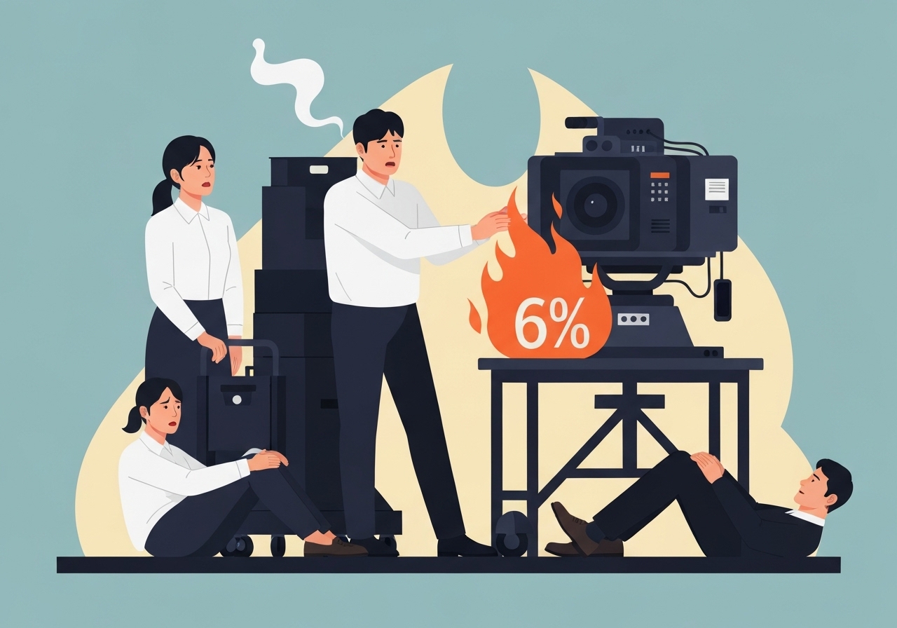 kbs-recording-burns-6-percent
