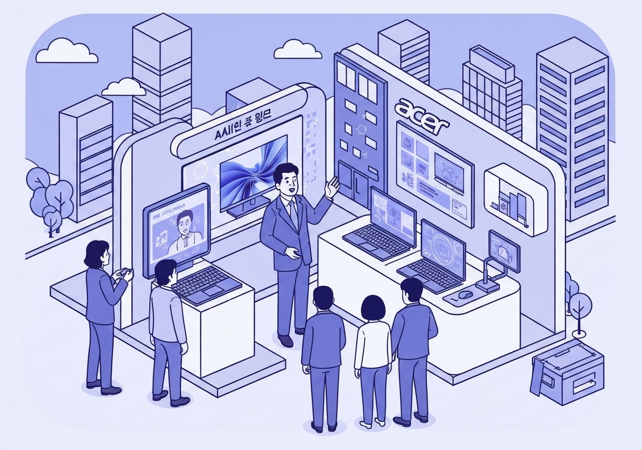 acer-intel-ai-popup-seoul
