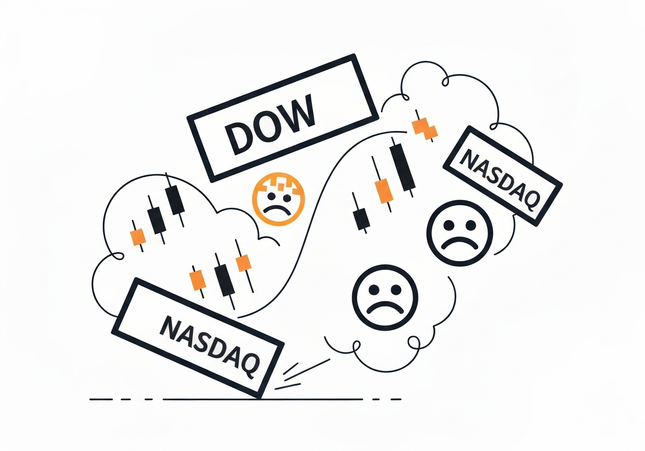 us-unemployment-dow-nasdaq-fall