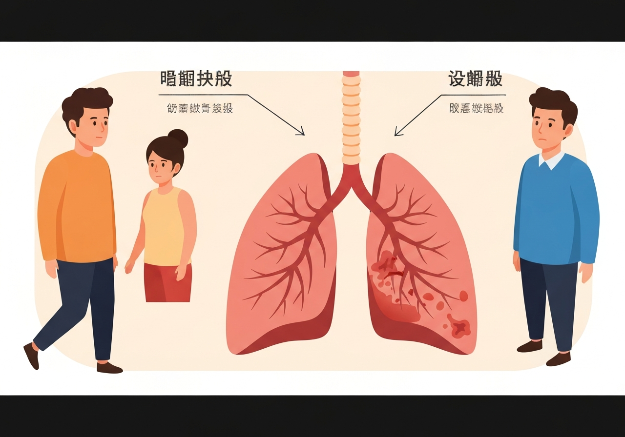 bronchiectasis-emphysema-difference