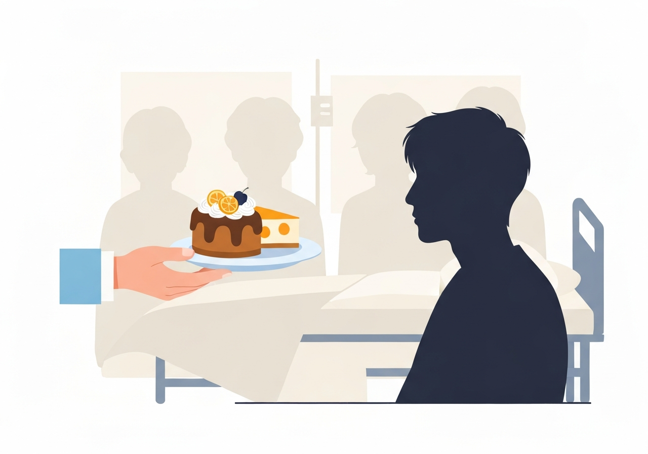 hyomin-hospital-fan-cake-donation