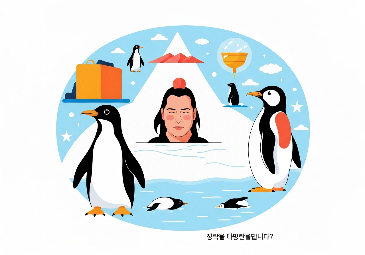 first-penguin-huddling-korea